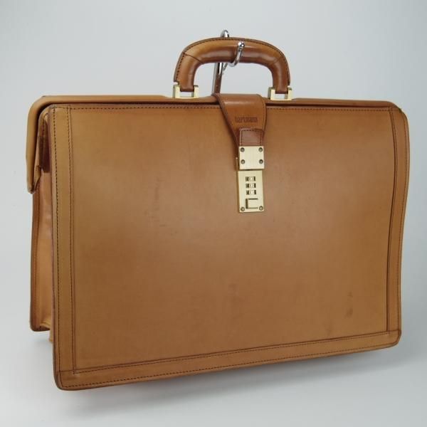 極上★(米)ハートマン/hartmann luggage【★ダレスバッグ/ベルティングレザー】メンズ/ビジネス/バッグ/ブリーフケース/薄茶/鞄★N5751