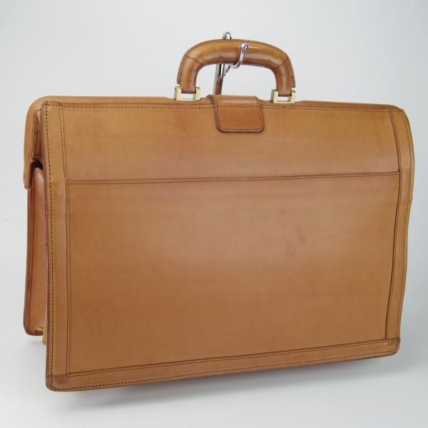 極上★(米)ハートマン/hartmann luggage【★ダレスバッグ/ベルティングレザー】メンズ/ビジネス/バッグ/ブリーフケース/薄茶/鞄★N5751