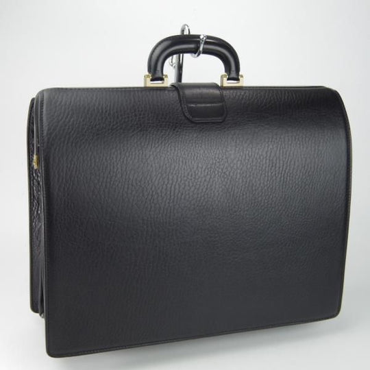 極上★(英)バーバリー/Burberry【貴重★ダレスバッグ/レザー】メンズ/ビジネス/バッグ/ブリーフケース/黒/革/鞄★N5753