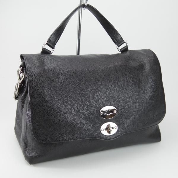 美品★(伊)ザネラート/ZANELLATO【現行定価￥93,500-★ポスティーナ L/マルカプント】ショルダー/バッグ/メンズ&レディース/革/鞄★N5755