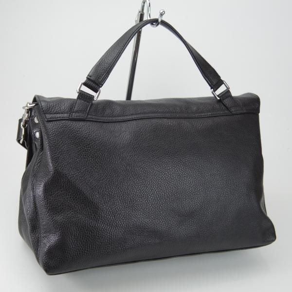美品★(伊)ザネラート/ZANELLATO【現行定価￥93,500-★ポスティーナ L/マルカプント】ショルダー/バッグ/メンズ&レディース/革/鞄★N5755