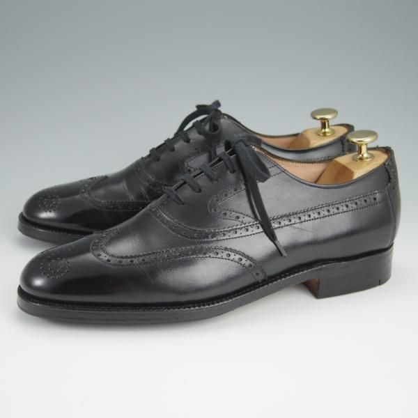 ほぼ試着程度★チャーチ UK6程度【旧チャーチ★ブルックスブラザーズ別注/BROOKS ENGLISH/M89ラスト】SURREY/カーフ/黒/Church's★h398