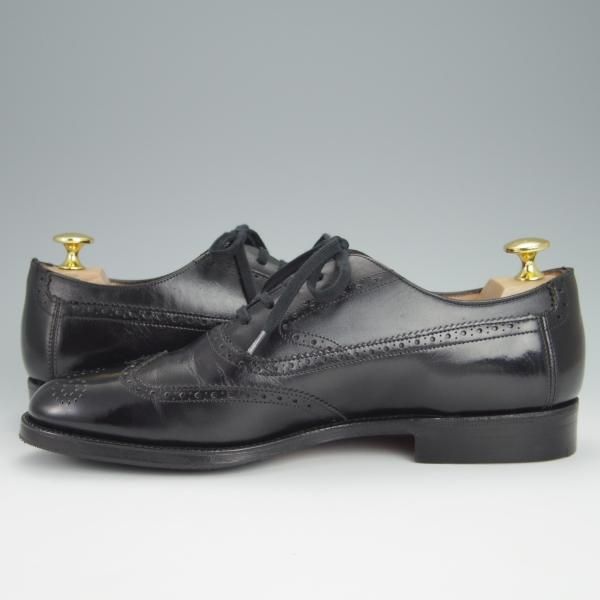 ほぼ試着程度★チャーチ UK6程度【旧チャーチ★ブルックスブラザーズ別注/BROOKS ENGLISH/M89ラスト】SURREY/カーフ/黒/Church's★h398