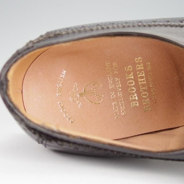 ほぼ試着程度★チャーチ UK6程度【旧チャーチ★ブルックスブラザーズ別注/BROOKS ENGLISH/M89ラスト】SURREY/カーフ/黒/Church's★h398