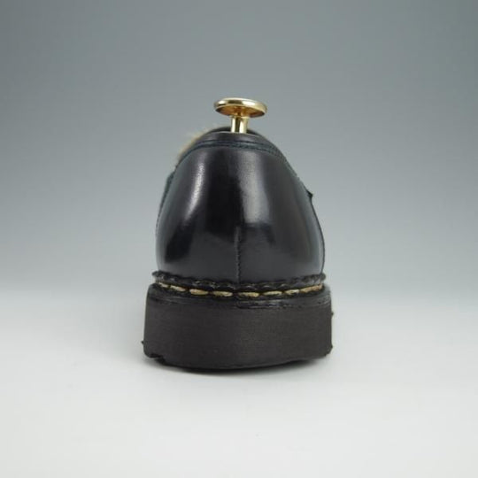 極上★パラブーツ SIZE 6.5【貴重★フォック仕様(アザラシの毛皮)/ランス/REIMS】ビームス別注/コインローファー/BEAMS/Paraboot★h399