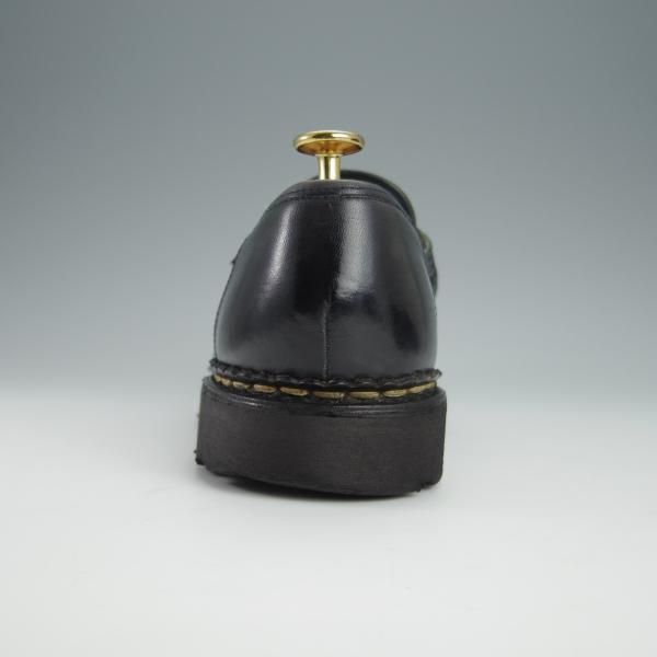 極上★パラブーツ SIZE 6.5【貴重★フォック仕様(アザラシの毛皮)/ランス/REIMS】ビームス別注/コインローファー/BEAMS/Paraboot★h399