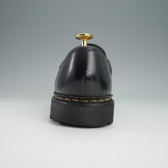 極上★パラブーツ SIZE 6.5【貴重★フォック仕様(アザラシの毛皮)/ランス/REIMS】ビームス別注/コインローファー/BEAMS/Paraboot★h399