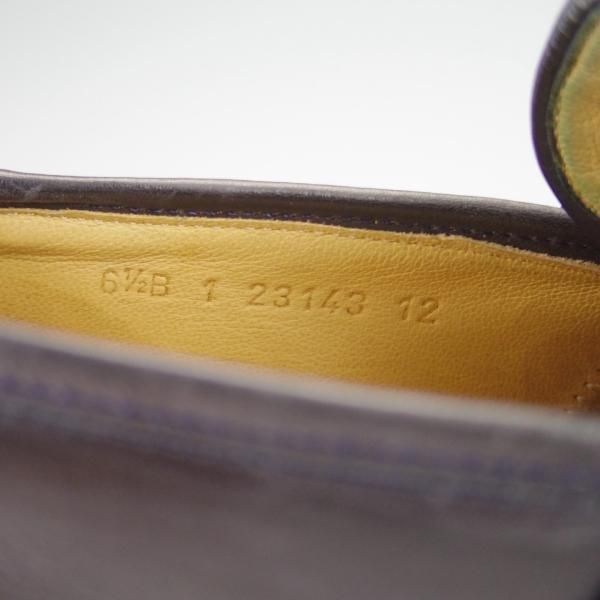 極上★パラブーツ SIZE 6.5【貴重★フォック仕様(アザラシの毛皮)/ランス/REIMS】ビームス別注/コインローファー/BEAMS/Paraboot★h399