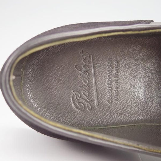 極美品★パラブーツ SIZE 39.5【定価￥71,500-★クレイジーパターンのMICHAEL/ミカエル】チロリアンシューズ/黒/Paraboot★h400