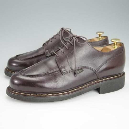 極上★パラブーツ SIZE 7【定価￥71,500-★シャンボード/CHAMBORD】カフェ/CAFE/リスレザー/TEXソール/Uチップ/濃茶/Paraboot★h406