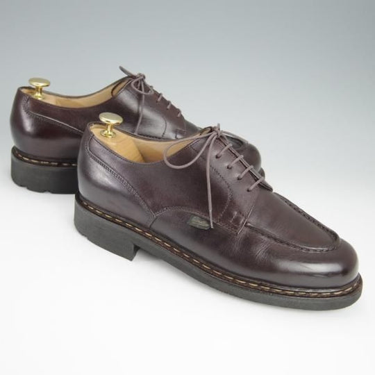 極上★パラブーツ SIZE 7【定価￥71,500-★シャンボード/CHAMBORD】カフェ/CAFE/リスレザー/TEXソール/Uチップ/濃茶/Paraboot★h406