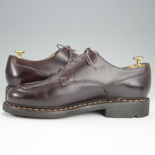 極上★パラブーツ SIZE 7【定価￥71,500-★シャンボード/CHAMBORD】カフェ/CAFE/リスレザー/TEXソール/Uチップ/濃茶/Paraboot★h406