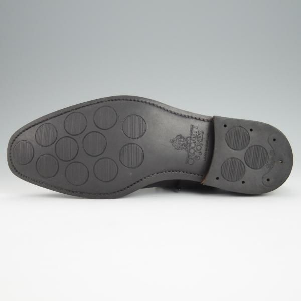 美品★クロケット&ジョーンズ 5E【定価￥101,200-★オードリー/AUDLEY】ハンドグレードライン/337ラスト/カーフ/黒/Crockett&Jones★h408