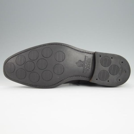 美品★クロケット&ジョーンズ 5E【定価￥101,200-★オードリー/AUDLEY】ハンドグレードライン/337ラスト/カーフ/黒/Crockett&Jones★h408