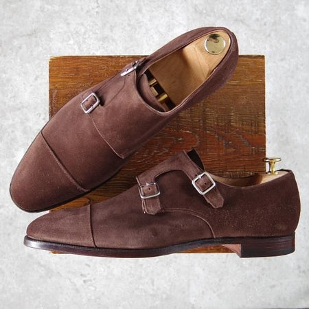 未使用★クロケット&ジョーンズ UK10/US10.5D【貴重★ブルックスブラザーズ別注/Peal&co】341ラスト/濃茶/Crockett&Jones★h409