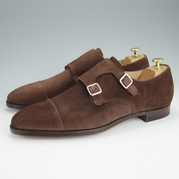 未使用★クロケット&ジョーンズ UK10/US10.5D【貴重★ブルックスブラザーズ別注/Peal&co】341ラスト/濃茶/Crockett&Jones★h409