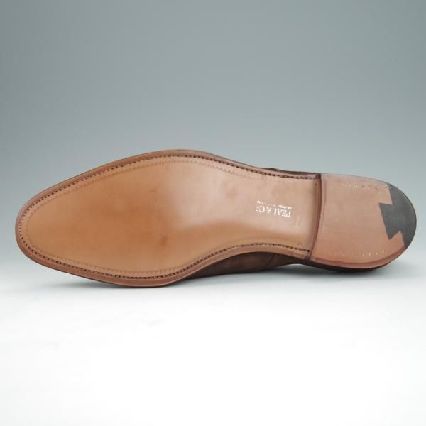 未使用★クロケット&ジョーンズ UK10/US10.5D【貴重★ブルックスブラザーズ別注/Peal&co】341ラスト/濃茶/Crockett&Jones★h409