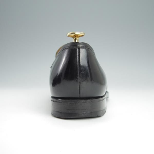 極上★クロケット&ジョーンズ 7.5E【定価￥83,600-★BOSTON/ボストン/314ラスト】コインローファー/カーフ/黒/Crockett&Jones★h413