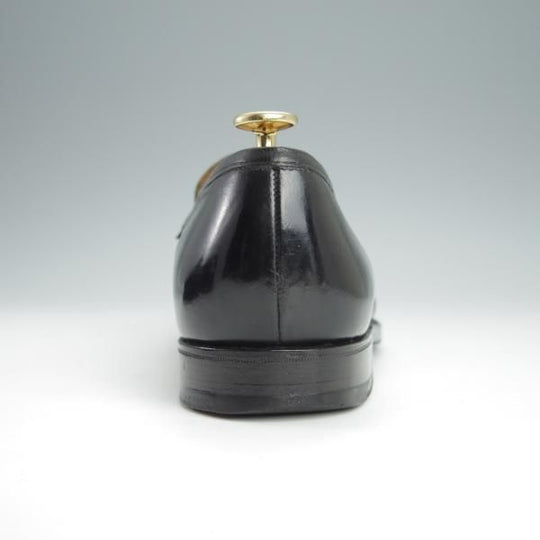 極上★クロケット&ジョーンズ 7.5E【定価￥83,600-★BOSTON/ボストン/314ラスト】コインローファー/カーフ/黒/Crockett&Jones★h413