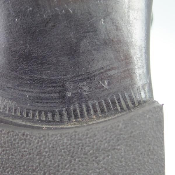 ★三陽山長 SIZE 7.5【合計オーダー価格￥103,400-★尚之介/R309ラスト】矢筈仕上げ/モンクストラップ/黒/Shonosuke/Sanyo Yamacho★h417