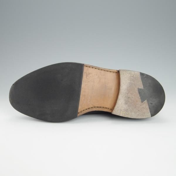 極上★(米)トムブラウン UK6/US7【現行定価￥135,300-★英国製/ロングウイング】グレインレザー/黒/メンズ/THOM BROWNE★h419