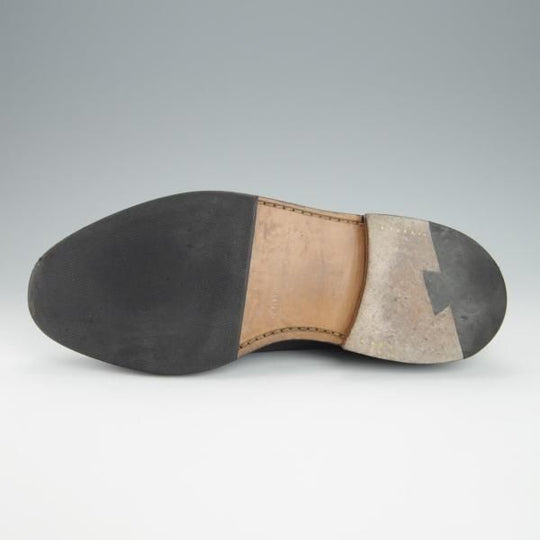 極上★(米)トムブラウン UK6/US7【現行定価￥135,300-★英国製/ロングウイング】グレインレザー/黒/メンズ/THOM BROWNE★h419