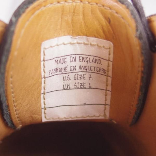 極上★(米)トムブラウン UK6/US7【現行定価￥135,300-★英国製/ロングウイング】グレインレザー/黒/メンズ/THOM BROWNE★h419