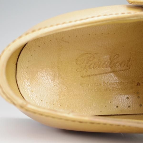 極上★パラブーツ SIZE 5.5【定価￥74,800-★ウィリアム/WILLIAM】ダブルモンク/カーフ/薄茶/メンズ/Paraboot★h420