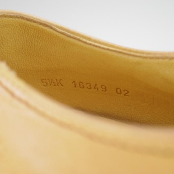 極上★パラブーツ SIZE 5.5【定価￥74,800-★ウィリアム/WILLIAM】ダブルモンク/カーフ/薄茶/メンズ/Paraboot★h420