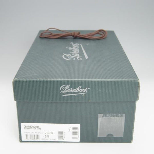 美品★パラブーツ SIZE 5.5【定価￥71,500-★シャンボード/CHAMBORD】カフェ/CAFE/リスレザー/TEXソール/Uチップ/濃茶/Paraboot★h424