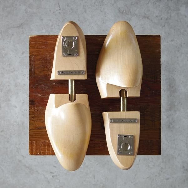 極上★パオロ・ラッタンジ SIZE 8【貴重★純正シューツリー/EG468】木製シューキーパー/メンズ/PAOLO LATTANZI★h427