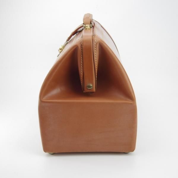 極美品★(英)パップワース/PAPWORTH【現行定価26万円程度★ブライドルレザー/1泊用ダレスバッグ(ボストン型)】バッグ/茶/メンズ/鞄★N5756