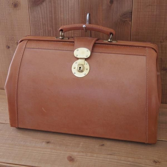 極上★(英)パップワース/PAPWORTH【現行定価26万円程度★ブライドルレザー/(英)HARRODS別注】ダレスバッグ/茶/メンズ/鞄/ハロッズ★N5759