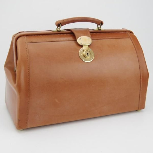 極上★(英)パップワース/PAPWORTH【現行定価26万円程度★ブライドルレザー/(英)HARRODS別注】ダレスバッグ/茶/メンズ/鞄/ハロッズ★N5759