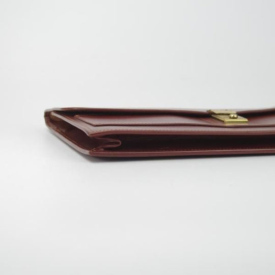 ★(英)パップワース/PAPWORTH【★ドキュメントケース/クラッチバッグ/丸善別注】レザー/メンズ&レディース/ビジネス/バッグ/茶/革/鞄★N5761