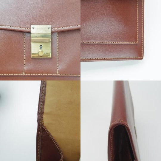 ★(英)パップワース/PAPWORTH【★ドキュメントケース/クラッチバッグ/丸善別注】レザー/メンズ&レディース/ビジネス/バッグ/茶/革/鞄★N5761