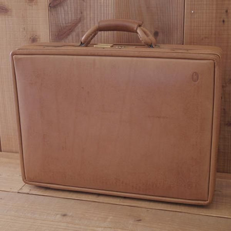 極上★(米)ハートマン/hartmann luggage【定価20万円以上★アタッシュケース】ベルティングレザー/メンズ/ビジネス/バッグ/薄茶/鞄★N5762