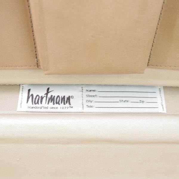 極上★(米)ハートマン/hartmann luggage【定価20万円以上★アタッシュケース】ベルティングレザー/メンズ/ビジネス/バッグ/薄茶/鞄★N5762
