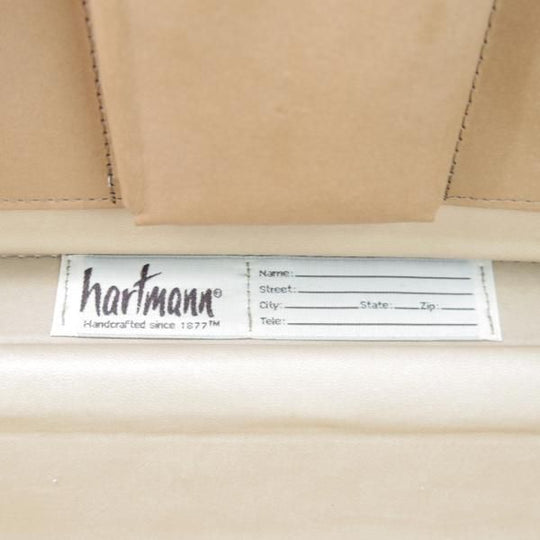 極上★(米)ハートマン/hartmann luggage【定価20万円以上★アタッシュケース】ベルティングレザー/メンズ/ビジネス/バッグ/薄茶/鞄★N5762