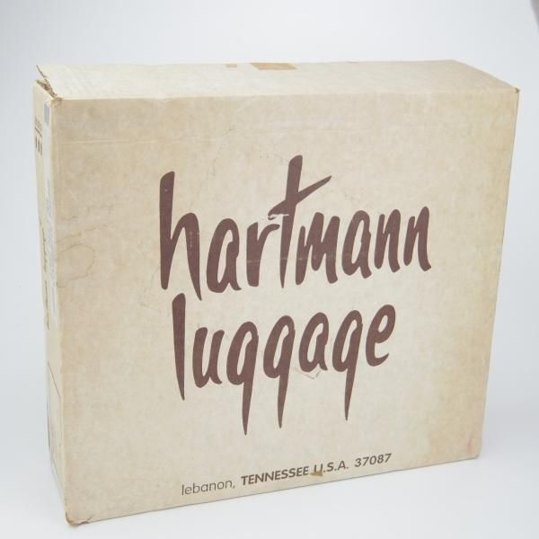 極上★(米)ハートマン/hartmann luggage【定価20万円以上★アタッシュケース】ベルティングレザー/メンズ/ビジネス/バッグ/薄茶/鞄★N5762