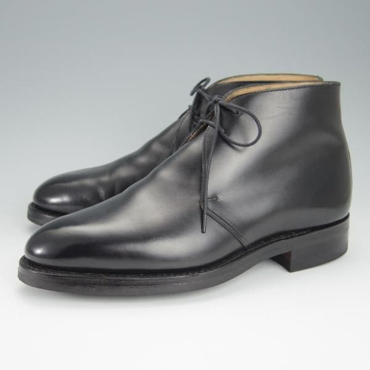 極美品★クロケット&ジョーンズ 5E【現行モデル定価￥94,600-★ダイナイトソール仕様/マスターロイド】HINCKLEY/黒/Crockett&Jones★h428