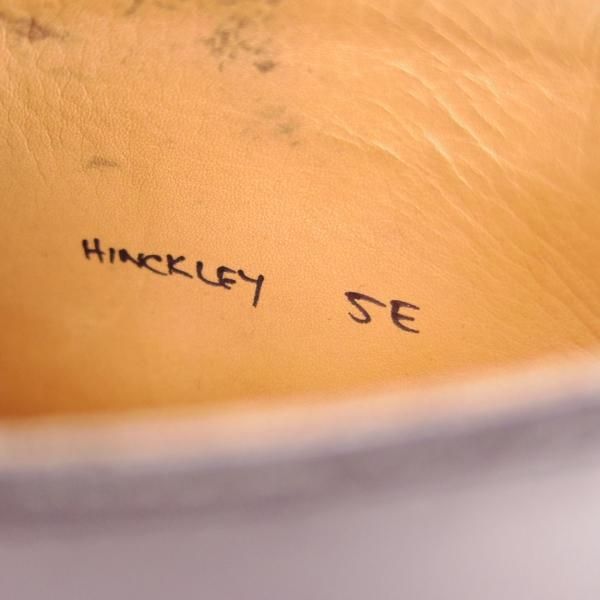 極美品★クロケット&ジョーンズ 5E【現行モデル定価￥94,600-★ダイナイトソール仕様/マスターロイド】HINCKLEY/黒/Crockett&Jones★h428