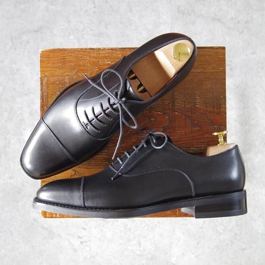 新品★ユニオンインペリアル SIZE 6.5【定価￥41,800-★撥水なめし革/U2005】ストレートチップ/カーフ/黒/メンズ/Union Imperial★h432