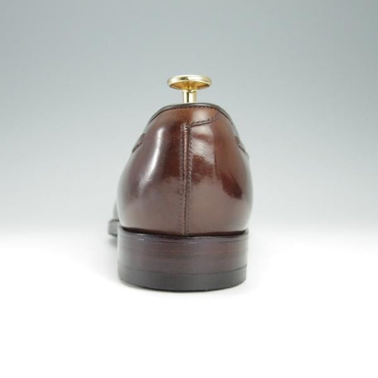 極上★Oriental/オリエンタル SIZE 7.5【定価￥52,800-★PHILIP/フィリップ/タッセルローファー】3501/ボックスカーフ/茶/メンズ★h433