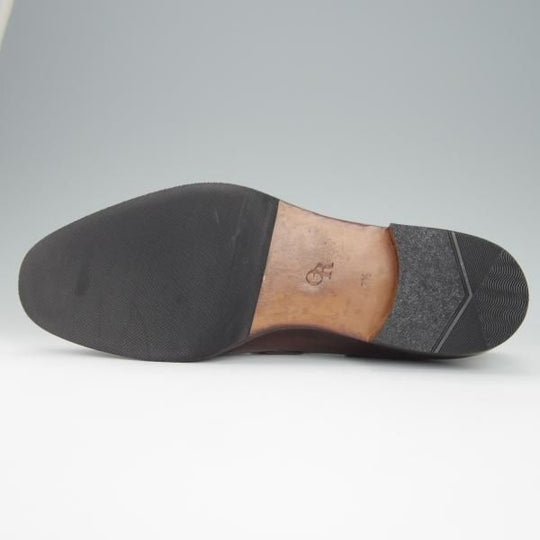 極上★Oriental/オリエンタル SIZE 7.5【定価￥52,800-★PHILIP/フィリップ/タッセルローファー】3501/ボックスカーフ/茶/メンズ★h433