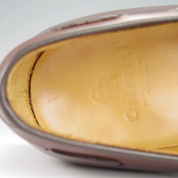 極上★Oriental/オリエンタル SIZE 7.5【定価￥52,800-★PHILIP/フィリップ/タッセルローファー】3501/ボックスカーフ/茶/メンズ★h433