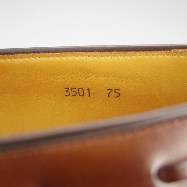 極上★Oriental/オリエンタル SIZE 7.5【定価￥52,800-★PHILIP/フィリップ/タッセルローファー】3501/ボックスカーフ/茶/メンズ★h433