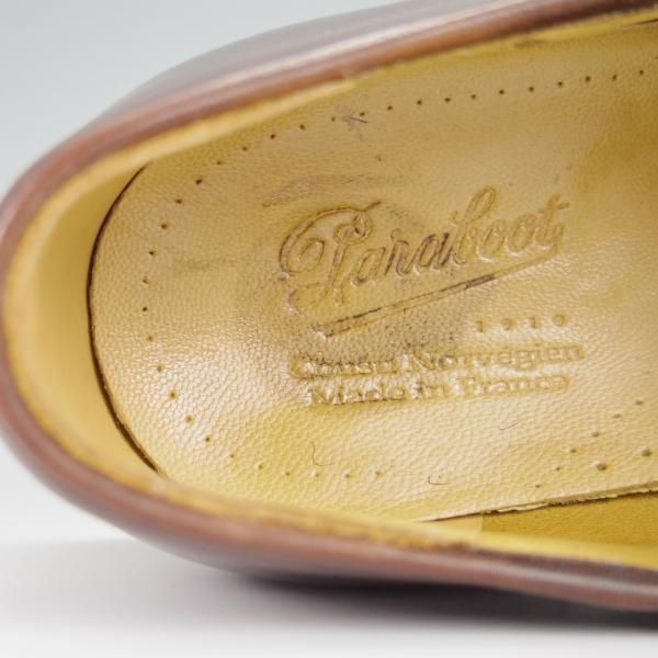 極上★パラブーツ SIZE 40.5【貴重★フォック仕様(アザラシの毛皮)/ミカエル/MICHAEL】チロリアンシューズ/Paraboot★h434