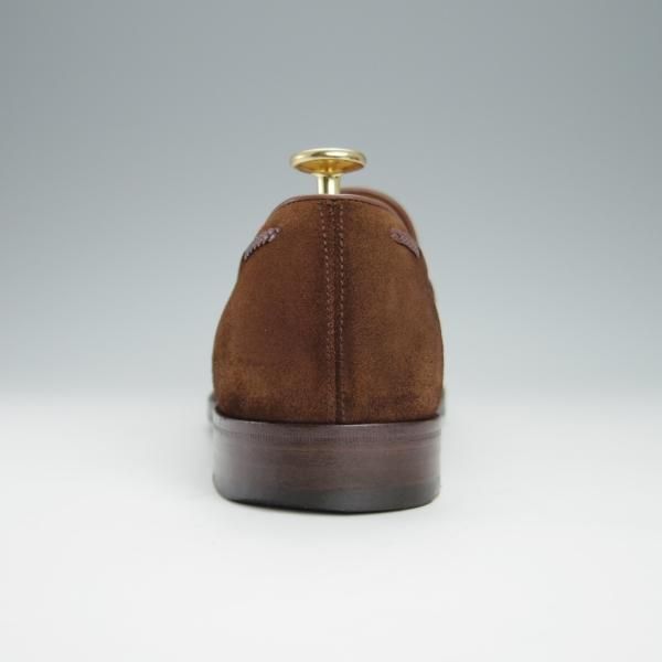 極上★Oriental/オリエンタル SIZE 7【定価￥52,800-★BLACKWELL 2/タッセルローファー】419ラスト/スエード/茶/メンズ★h436