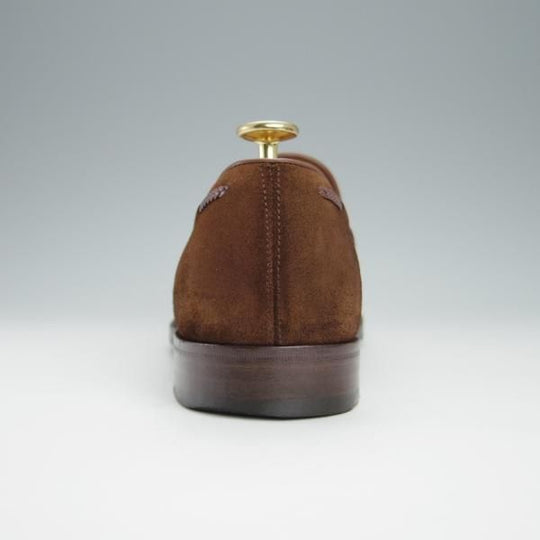 極上★Oriental/オリエンタル SIZE 7【定価￥52,800-★BLACKWELL 2/タッセルローファー】419ラスト/スエード/茶/メンズ★h436